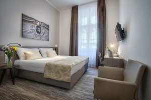 Dvoulůžkový pokoj | Hotel Páv Praha