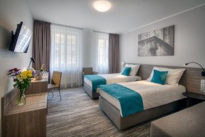 Dvoulůžkový pokoj | Hotel Páv Praha