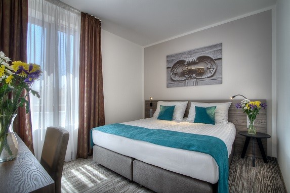 Dvoulůžkový pokoj pro 1 osobu | Hotel Páv Praha
