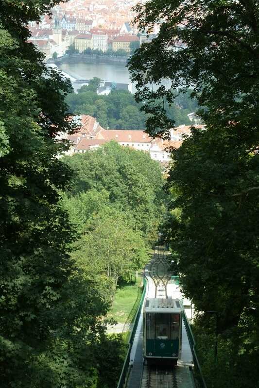 Petrin Funicular | Hotel Páv Praha